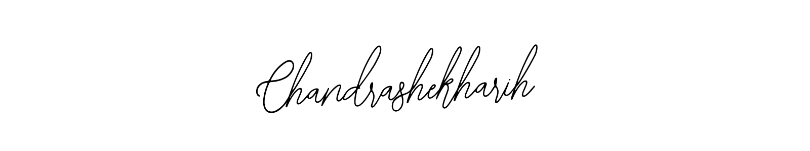 How to make Chandrashekharih signature? Bearetta-2O07w is a professional autograph style. Create handwritten signature for Chandrashekharih name. Chandrashekharih signature style 12 images and pictures png