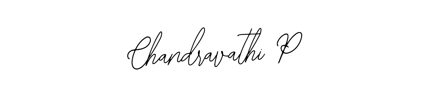 Make a beautiful signature design for name Chandravathi P. With this signature (Bearetta-2O07w) style, you can create a handwritten signature for free. Chandravathi P signature style 12 images and pictures png