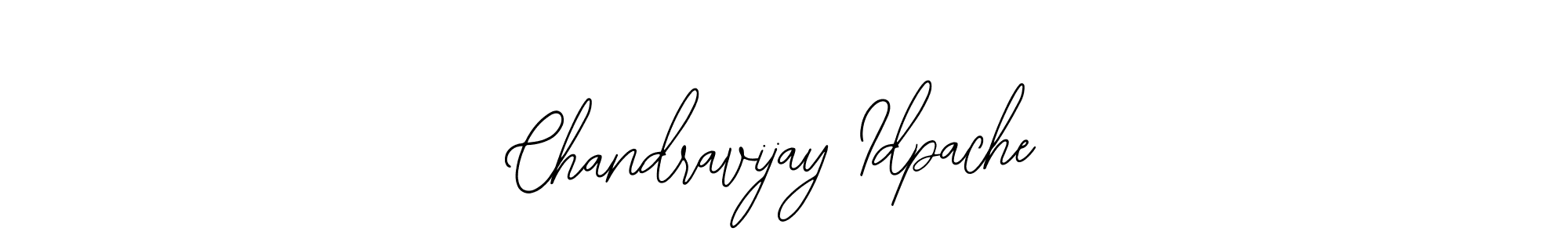 How to Draw Chandravijay Idpache signature style? Bearetta-2O07w is a latest design signature styles for name Chandravijay Idpache. Chandravijay Idpache signature style 12 images and pictures png