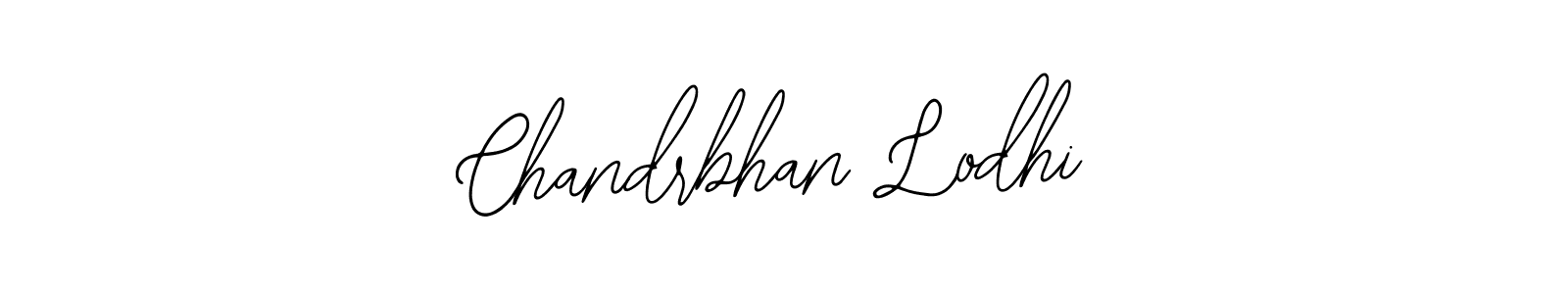 The best way (Bearetta-2O07w) to make a short signature is to pick only two or three words in your name. The name Chandrbhan Lodhi include a total of six letters. For converting this name. Chandrbhan Lodhi signature style 12 images and pictures png