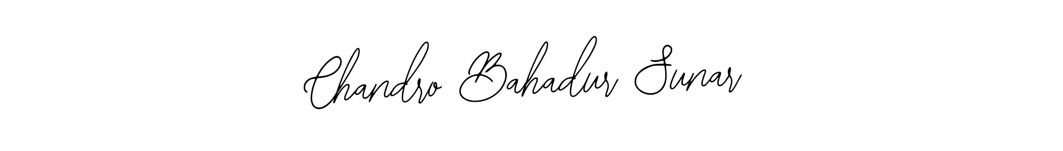 if you are searching for the best signature style for your name Chandro Bahadur Sunar. so please give up your signature search. here we have designed multiple signature styles  using Bearetta-2O07w. Chandro Bahadur Sunar signature style 12 images and pictures png