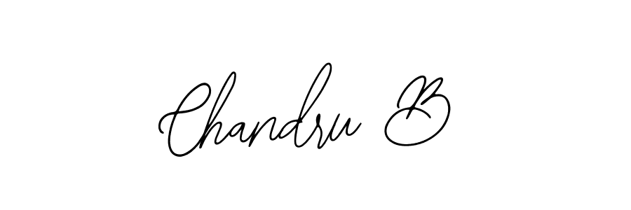 You should practise on your own different ways (Bearetta-2O07w) to write your name (Chandru B) in signature. don't let someone else do it for you. Chandru B signature style 12 images and pictures png