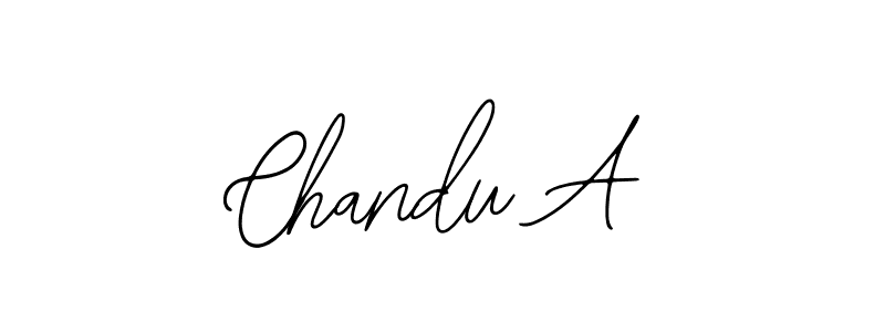 Also You can easily find your signature by using the search form. We will create Chandu A name handwritten signature images for you free of cost using Bearetta-2O07w sign style. Chandu A signature style 12 images and pictures png
