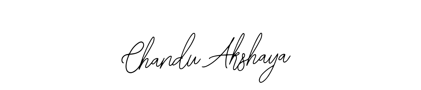 Also You can easily find your signature by using the search form. We will create Chandu Akshaya name handwritten signature images for you free of cost using Bearetta-2O07w sign style. Chandu Akshaya signature style 12 images and pictures png