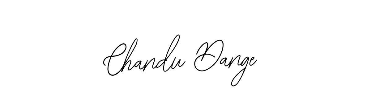 Use a signature maker to create a handwritten signature online. With this signature software, you can design (Bearetta-2O07w) your own signature for name Chandu Dange. Chandu Dange signature style 12 images and pictures png