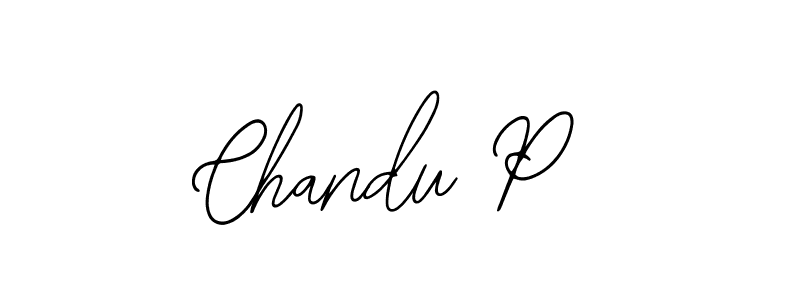 Chandu P stylish signature style. Best Handwritten Sign (Bearetta-2O07w) for my name. Handwritten Signature Collection Ideas for my name Chandu P. Chandu P signature style 12 images and pictures png