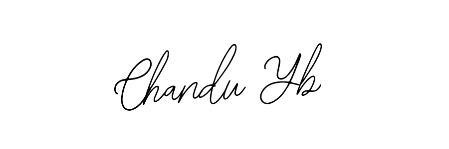Also we have Chandu Yb name is the best signature style. Create professional handwritten signature collection using Bearetta-2O07w autograph style. Chandu Yb signature style 12 images and pictures png