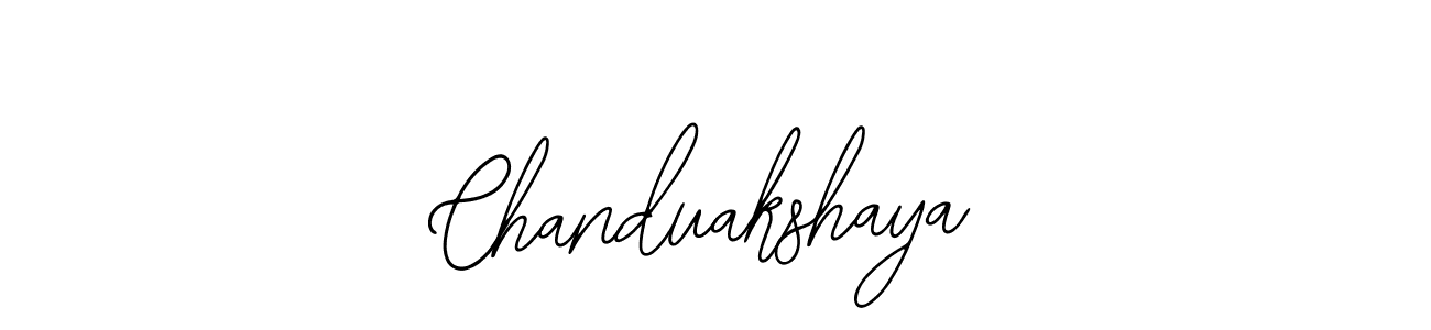 Also we have Chanduakshaya name is the best signature style. Create professional handwritten signature collection using Bearetta-2O07w autograph style. Chanduakshaya signature style 12 images and pictures png