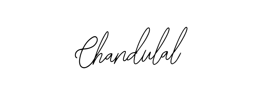 How to make Chandulal signature? Bearetta-2O07w is a professional autograph style. Create handwritten signature for Chandulal name. Chandulal signature style 12 images and pictures png