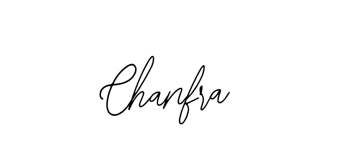 How to make Chanfra signature? Bearetta-2O07w is a professional autograph style. Create handwritten signature for Chanfra name. Chanfra signature style 12 images and pictures png