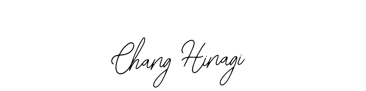 Design your own signature with our free online signature maker. With this signature software, you can create a handwritten (Bearetta-2O07w) signature for name Chang Hinagi. Chang Hinagi signature style 12 images and pictures png