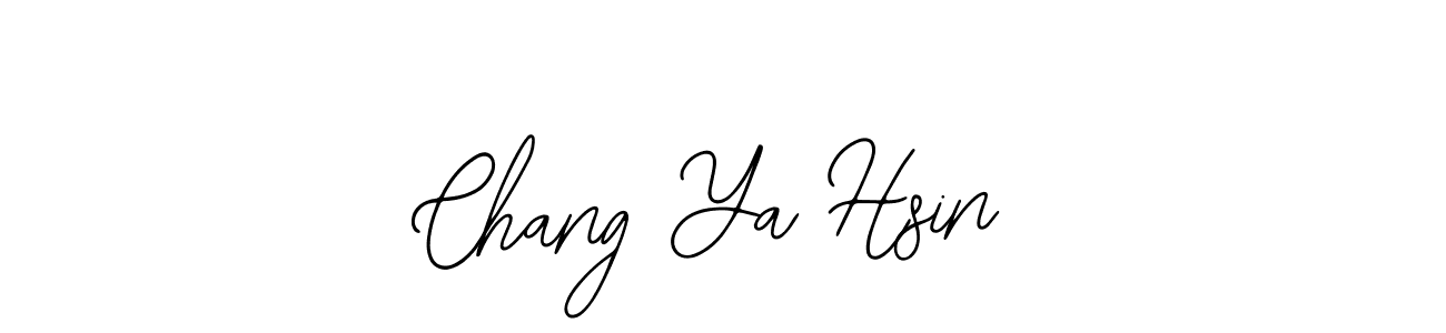 How to Draw Chang Ya Hsin signature style? Bearetta-2O07w is a latest design signature styles for name Chang Ya Hsin. Chang Ya Hsin signature style 12 images and pictures png