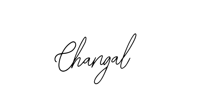 You should practise on your own different ways (Bearetta-2O07w) to write your name (Changal) in signature. don't let someone else do it for you. Changal signature style 12 images and pictures png