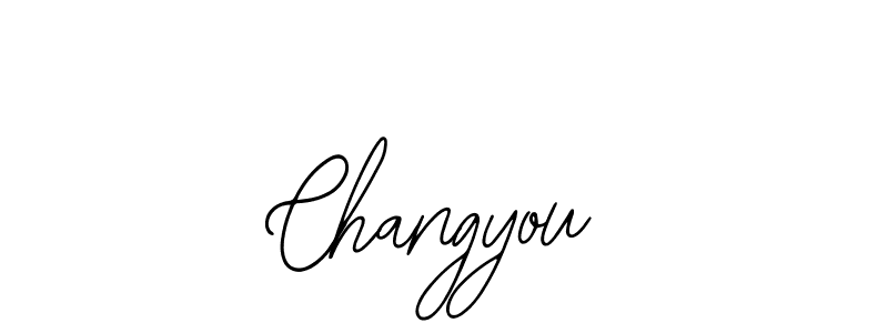 Design your own signature with our free online signature maker. With this signature software, you can create a handwritten (Bearetta-2O07w) signature for name Changyou. Changyou signature style 12 images and pictures png