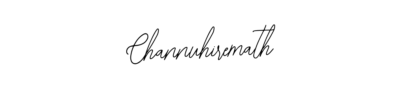 The best way (Bearetta-2O07w) to make a short signature is to pick only two or three words in your name. The name Channuhiremath include a total of six letters. For converting this name. Channuhiremath signature style 12 images and pictures png
