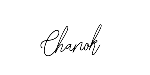 The best way (Bearetta-2O07w) to make a short signature is to pick only two or three words in your name. The name Chanok include a total of six letters. For converting this name. Chanok signature style 12 images and pictures png