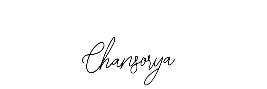 Make a beautiful signature design for name Chansorya. With this signature (Bearetta-2O07w) style, you can create a handwritten signature for free. Chansorya signature style 12 images and pictures png