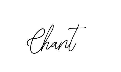 Design your own signature with our free online signature maker. With this signature software, you can create a handwritten (Bearetta-2O07w) signature for name Chant. Chant signature style 12 images and pictures png