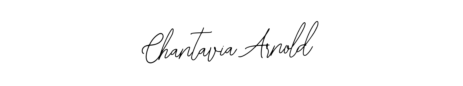 How to make Chantavia Arnold name signature. Use Bearetta-2O07w style for creating short signs online. This is the latest handwritten sign. Chantavia Arnold signature style 12 images and pictures png