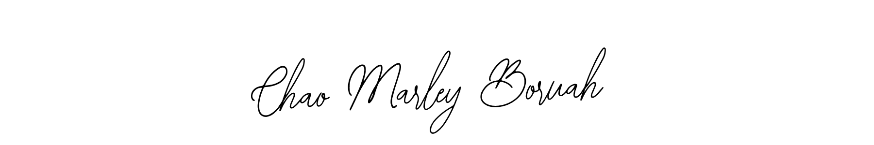 Make a beautiful signature design for name Chao Marley Boruah. With this signature (Bearetta-2O07w) style, you can create a handwritten signature for free. Chao Marley Boruah signature style 12 images and pictures png