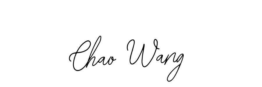 It looks lik you need a new signature style for name Chao Wang. Design unique handwritten (Bearetta-2O07w) signature with our free signature maker in just a few clicks. Chao Wang signature style 12 images and pictures png