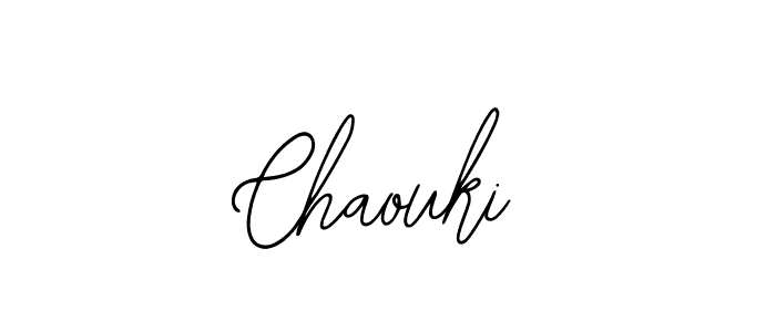 Create a beautiful signature design for name Chaouki. With this signature (Bearetta-2O07w) fonts, you can make a handwritten signature for free. Chaouki signature style 12 images and pictures png