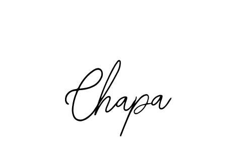 How to make Chapa signature? Bearetta-2O07w is a professional autograph style. Create handwritten signature for Chapa name. Chapa signature style 12 images and pictures png