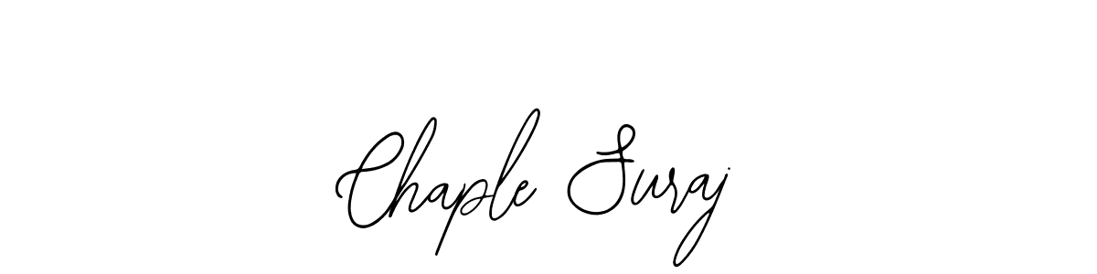 Design your own signature with our free online signature maker. With this signature software, you can create a handwritten (Bearetta-2O07w) signature for name Chaple Suraj. Chaple Suraj signature style 12 images and pictures png