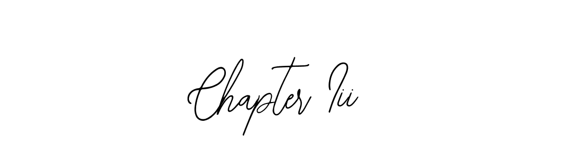 Also we have Chapter Iii name is the best signature style. Create professional handwritten signature collection using Bearetta-2O07w autograph style. Chapter Iii signature style 12 images and pictures png