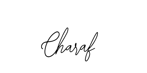 Create a beautiful signature design for name Charaf. With this signature (Bearetta-2O07w) fonts, you can make a handwritten signature for free. Charaf signature style 12 images and pictures png