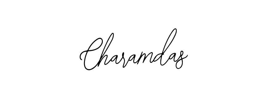 You should practise on your own different ways (Bearetta-2O07w) to write your name (Charamdas) in signature. don't let someone else do it for you. Charamdas signature style 12 images and pictures png