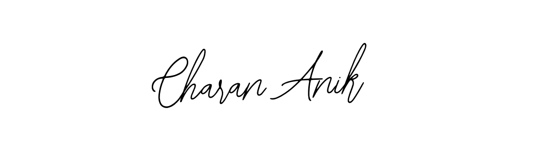 Make a beautiful signature design for name Charan Anik. Use this online signature maker to create a handwritten signature for free. Charan Anik signature style 12 images and pictures png