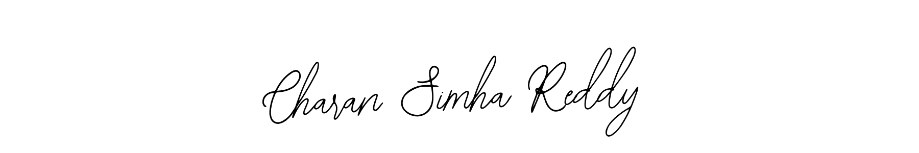 This is the best signature style for the Charan Simha Reddy name. Also you like these signature font (Bearetta-2O07w). Mix name signature. Charan Simha Reddy signature style 12 images and pictures png