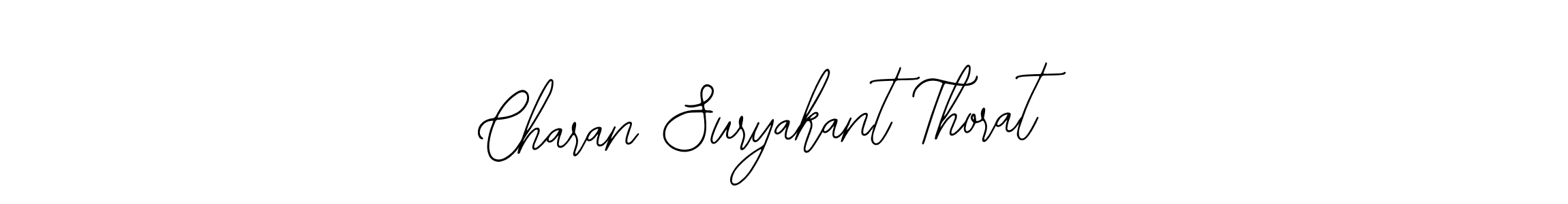 Make a beautiful signature design for name Charan Suryakant Thorat. With this signature (Bearetta-2O07w) style, you can create a handwritten signature for free. Charan Suryakant Thorat signature style 12 images and pictures png