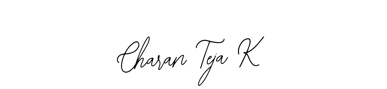 Similarly Bearetta-2O07w is the best handwritten signature design. Signature creator online .You can use it as an online autograph creator for name Charan Teja K. Charan Teja K signature style 12 images and pictures png