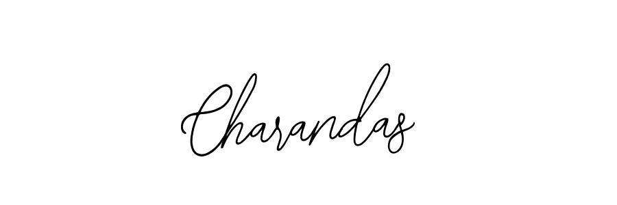 How to make Charandas name signature. Use Bearetta-2O07w style for creating short signs online. This is the latest handwritten sign. Charandas signature style 12 images and pictures png