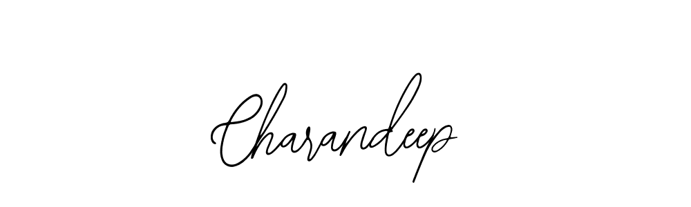 Design your own signature with our free online signature maker. With this signature software, you can create a handwritten (Bearetta-2O07w) signature for name Charandeep. Charandeep signature style 12 images and pictures png
