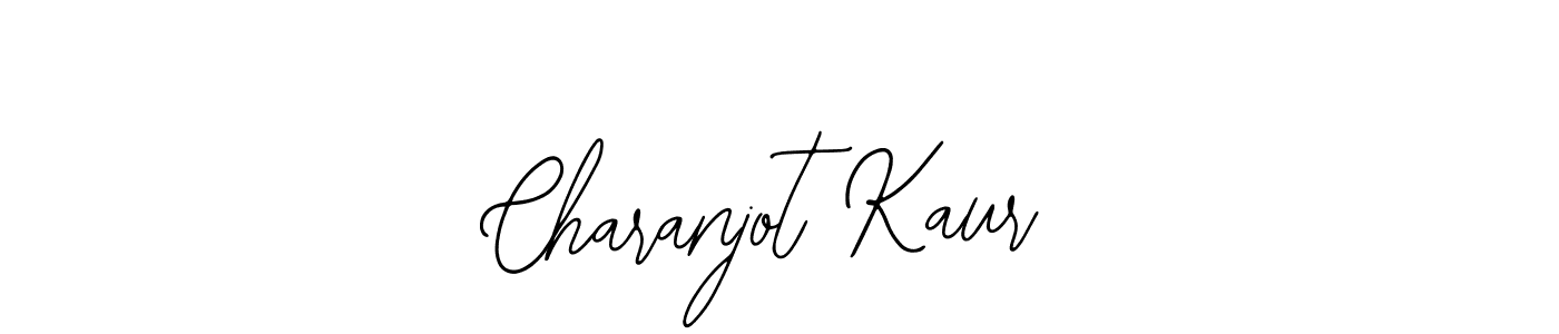 Make a beautiful signature design for name Charanjot Kaur. With this signature (Bearetta-2O07w) style, you can create a handwritten signature for free. Charanjot Kaur signature style 12 images and pictures png