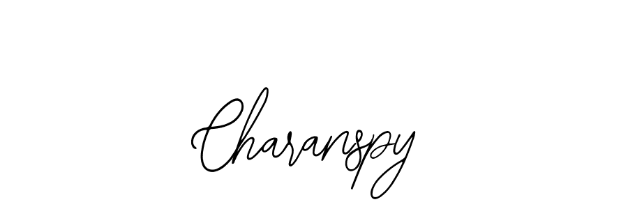 Also we have Charanspy name is the best signature style. Create professional handwritten signature collection using Bearetta-2O07w autograph style. Charanspy signature style 12 images and pictures png