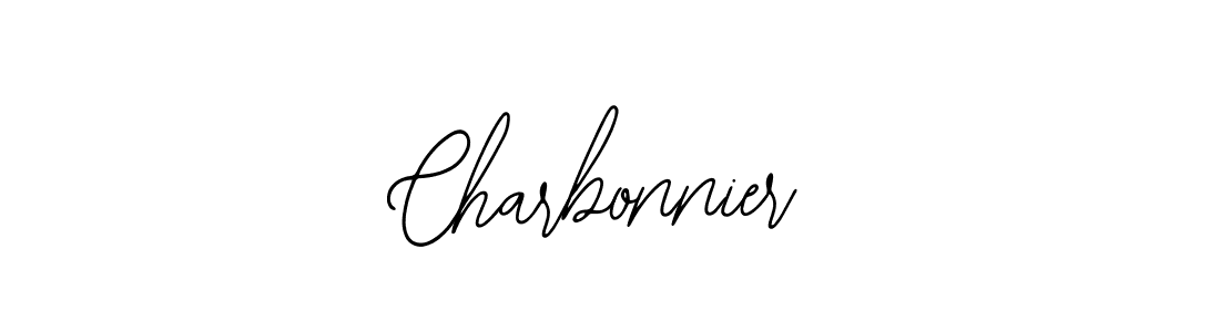 You should practise on your own different ways (Bearetta-2O07w) to write your name (Charbonnier) in signature. don't let someone else do it for you. Charbonnier signature style 12 images and pictures png