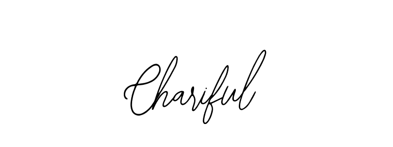 Use a signature maker to create a handwritten signature online. With this signature software, you can design (Bearetta-2O07w) your own signature for name Chariful. Chariful signature style 12 images and pictures png