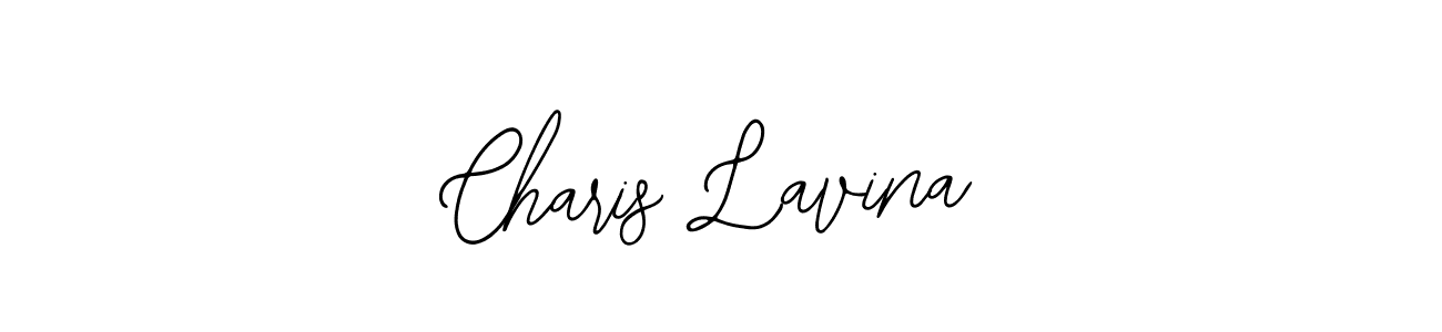 The best way (Bearetta-2O07w) to make a short signature is to pick only two or three words in your name. The name Charis Lavina include a total of six letters. For converting this name. Charis Lavina signature style 12 images and pictures png