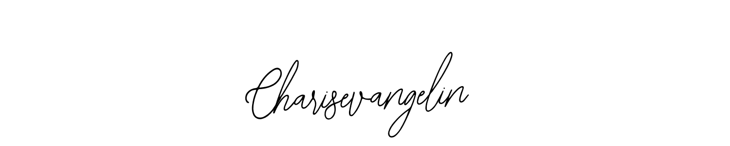 The best way (Bearetta-2O07w) to make a short signature is to pick only two or three words in your name. The name Charisevangelin include a total of six letters. For converting this name. Charisevangelin signature style 12 images and pictures png
