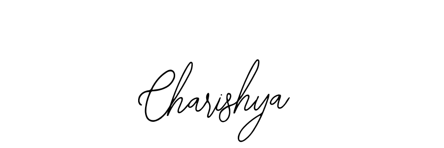 How to make Charishya signature? Bearetta-2O07w is a professional autograph style. Create handwritten signature for Charishya name. Charishya signature style 12 images and pictures png