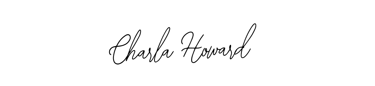 Charla Howard stylish signature style. Best Handwritten Sign (Bearetta-2O07w) for my name. Handwritten Signature Collection Ideas for my name Charla Howard. Charla Howard signature style 12 images and pictures png