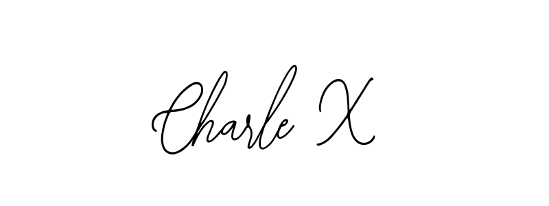 Bearetta-2O07w is a professional signature style that is perfect for those who want to add a touch of class to their signature. It is also a great choice for those who want to make their signature more unique. Get Charle X name to fancy signature for free. Charle X signature style 12 images and pictures png