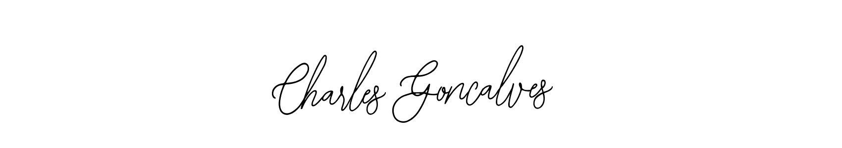 How to make Charles Goncalves signature? Bearetta-2O07w is a professional autograph style. Create handwritten signature for Charles Goncalves name. Charles Goncalves signature style 12 images and pictures png