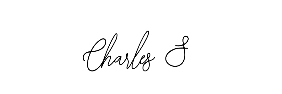 Make a beautiful signature design for name Charles S. With this signature (Bearetta-2O07w) style, you can create a handwritten signature for free. Charles S signature style 12 images and pictures png