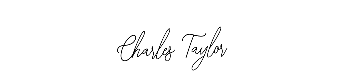You should practise on your own different ways (Bearetta-2O07w) to write your name (Charles Taylor) in signature. don't let someone else do it for you. Charles Taylor signature style 12 images and pictures png