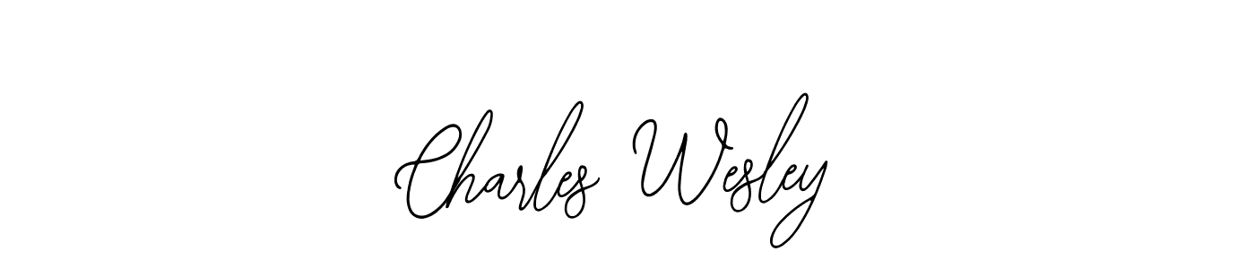 Make a beautiful signature design for name Charles Wesley. With this signature (Bearetta-2O07w) style, you can create a handwritten signature for free. Charles Wesley signature style 12 images and pictures png